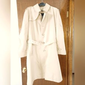 Misty Harbor Men's Tan Size 42 Long Trench Coat